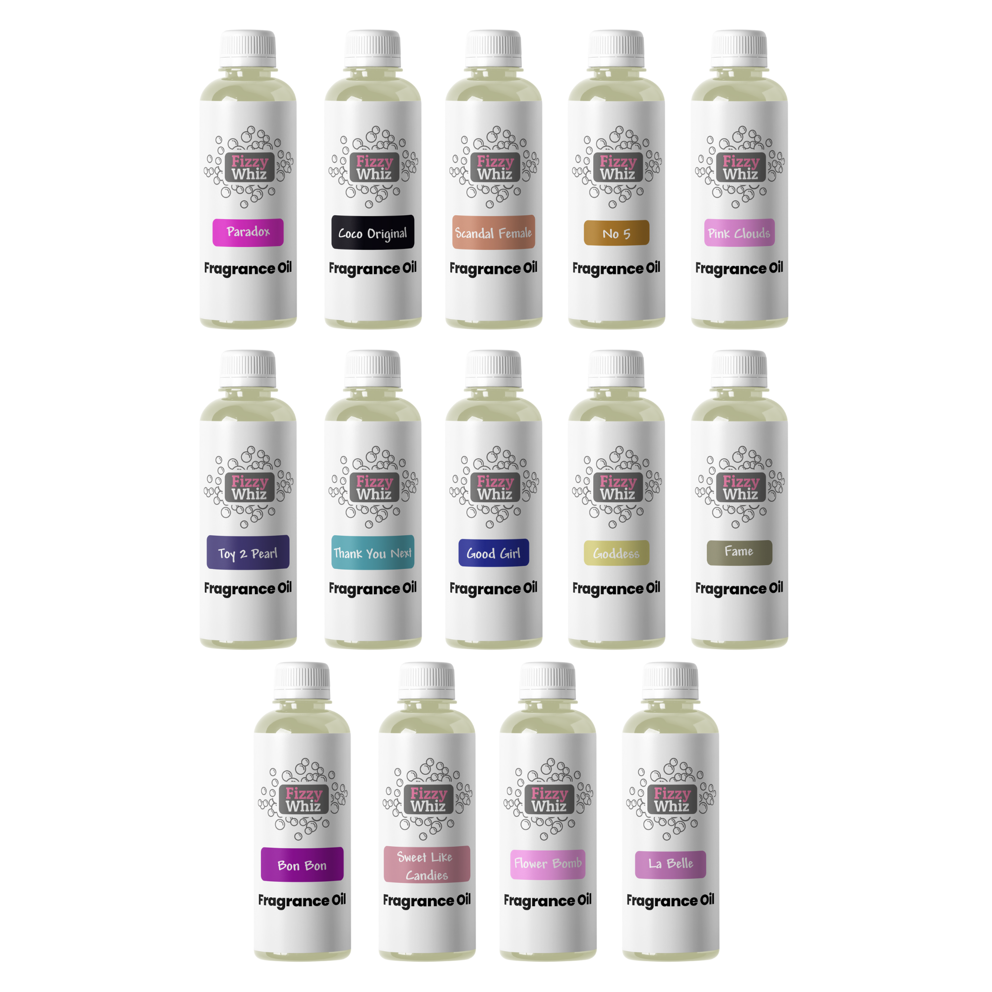 250ml Assessment Fragrance Oils - Plus Any Assessment With Each Oil - Listing 1