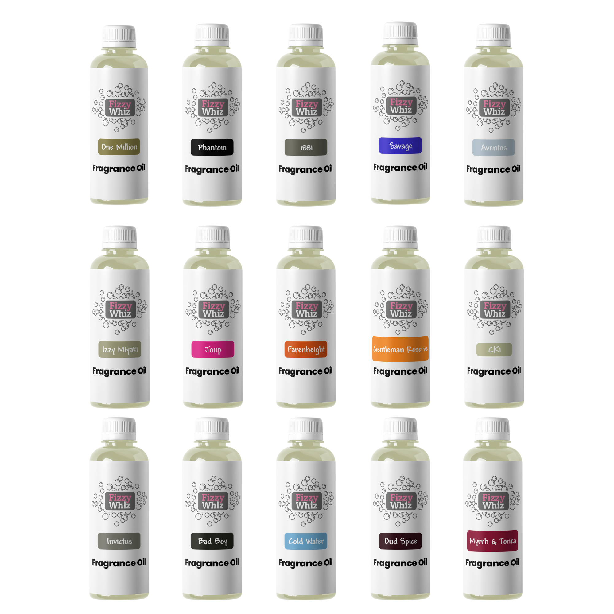 250ml Assessment Fragrance Oils - Plus Any Assessment With Each Oil - Listing 1