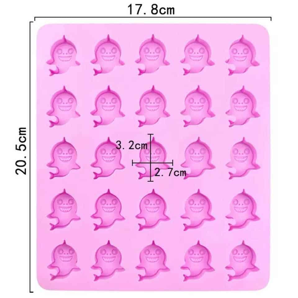 Baby Shark Silicone Mould