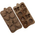 Butterfly & Flowers Silicone Mould