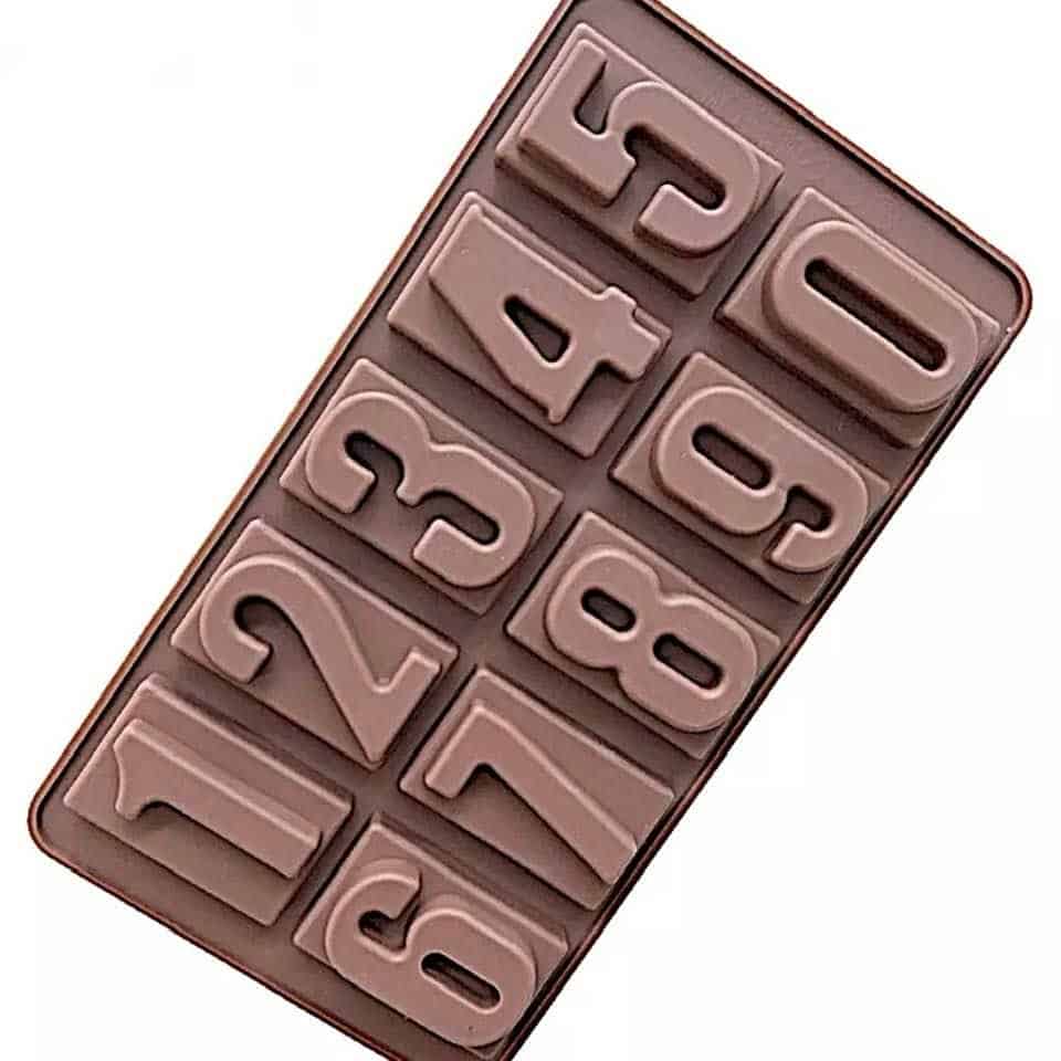 Number 0-9 Silicone Mould