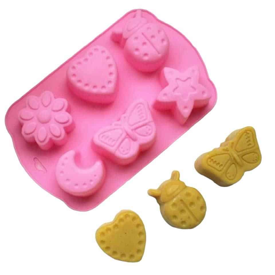 Butterfly & Flower Silicone Mould