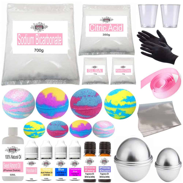 Bath Bomb Making Kit Ice Pixie Pixie Dust