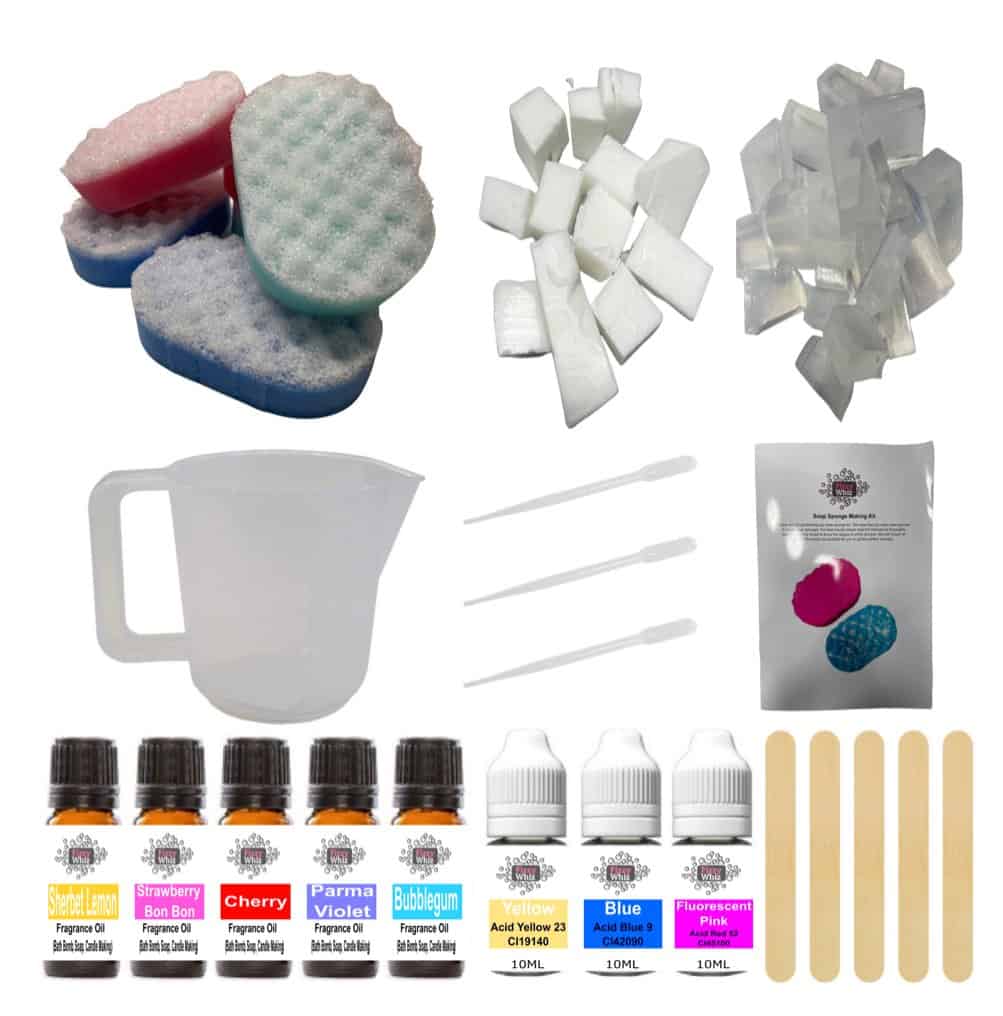 Soap Sponge Making Kit Sweet Scents - FizzyWhiz