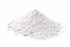 White powder on a white background