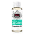 A bottle of Fizzy Whiz Sol Cabana Fragrance Oil on a solid white background. The bottle is made of clear glass, showing the pale yellow liquid inside, and has a white screw cap and a white label with black and teal graphics.