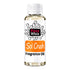 A bottle of Fizzy Whiz Sol Crush Fragrance Oil on a solid white background. The bottle is clear glass showing the pale yellow liquid inside, topped with a white ribbed cap.