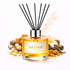 Reed diffuser labeled 'Sol Crush' with decorative elements on a white background