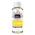 A bottle of Fizzy Whiz Sol Limonada Fragrance Oil on a solid white background. The bottle is made of clear glass, showing the pale yellow liquid inside, and has a white ribbed cap and a white label with black and yellow text.