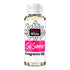 A bottle of Fizzy Whiz Sol Summer Fragrance Oil on a solid white background. The bottle is made of clear glass showing a light yellow liquid inside, topped with a white ribbed cap and a white label featuring pink and black graphics.