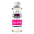 A bottle of Fizzy Whiz 'Touch of Pink' fragrance oil on a solid white background. The bottle is clear glass showing the pale yellow liquid inside, topped with a white ribbed cap.