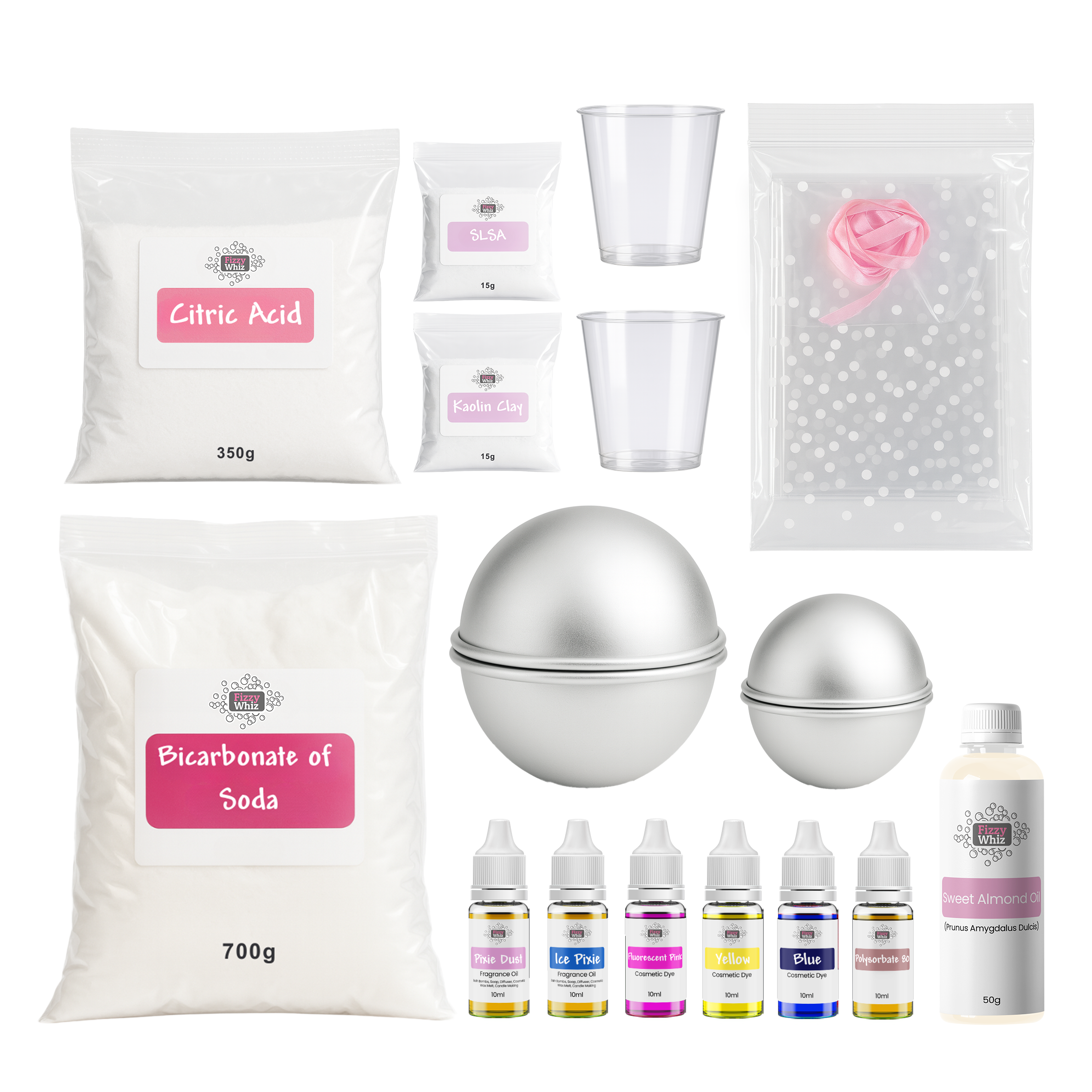 Bath Bomb Making Kit Ice Pixie & Pixie Dust
