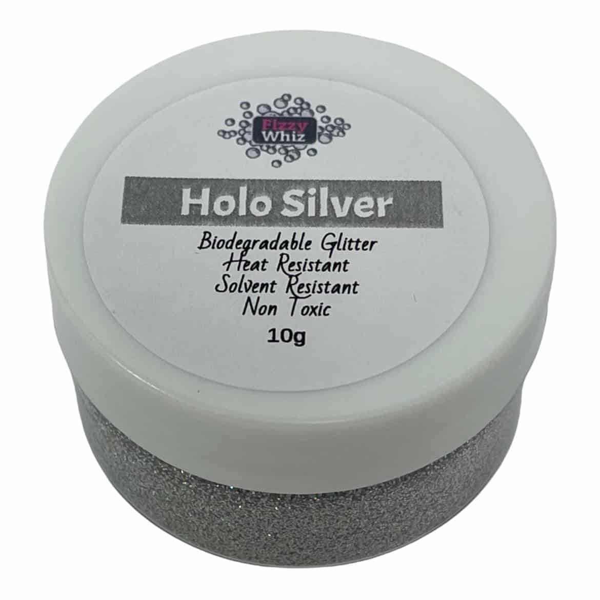 Biodegradable Holo Silver Glitter