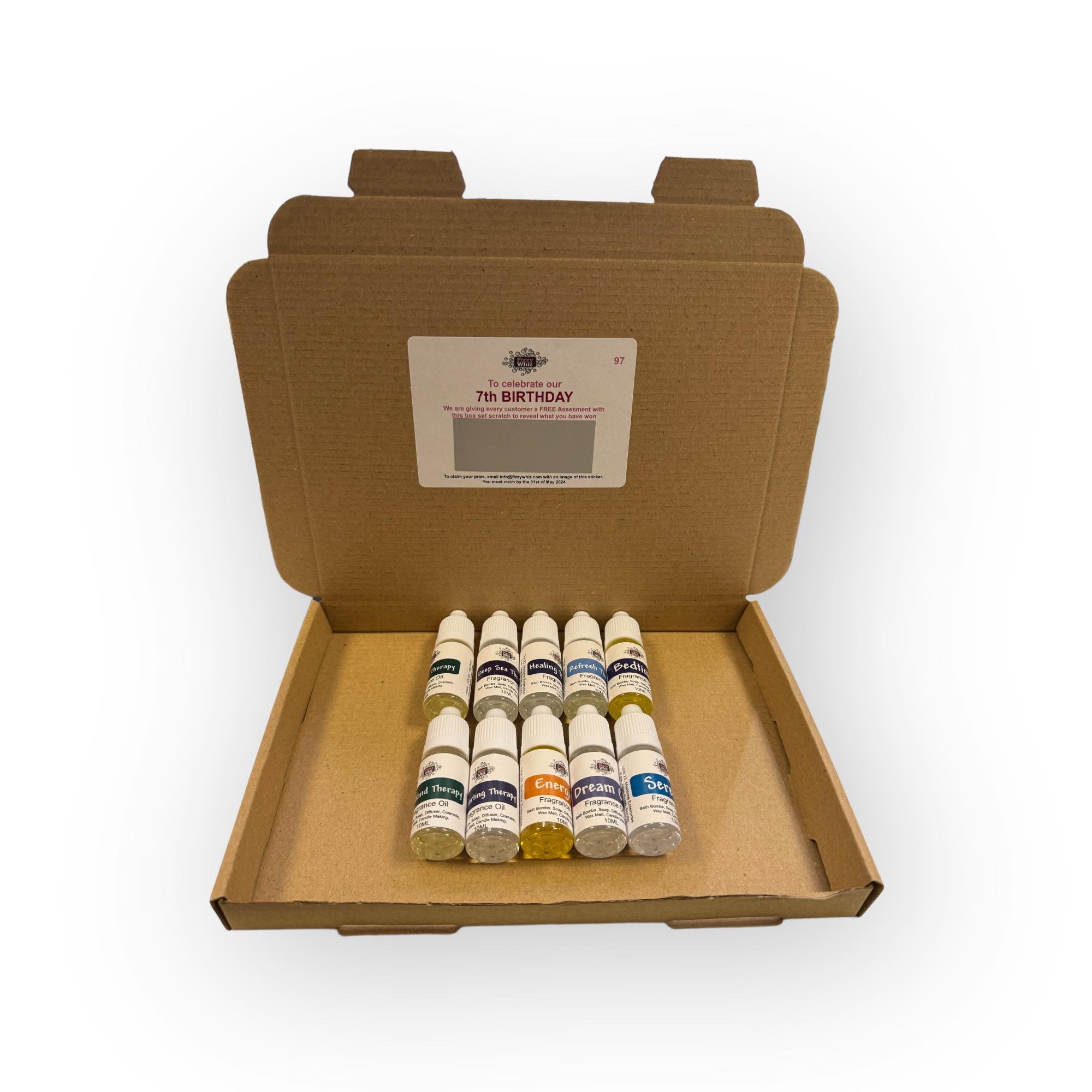 The MINI Wellness Box Set Fragrance Oil Bundle Plus a FREE Assessment