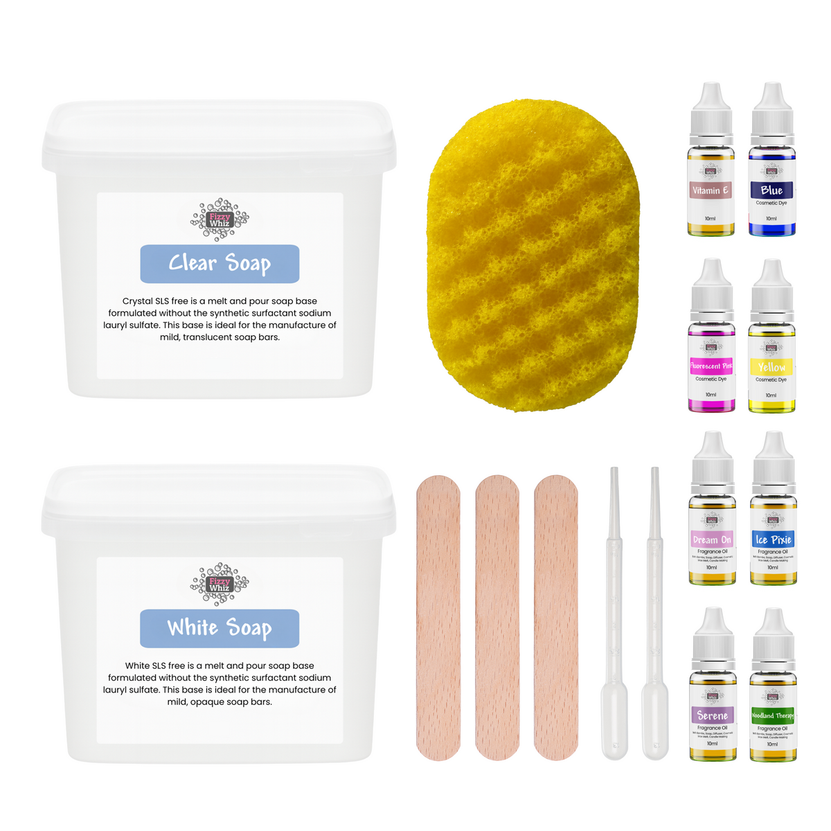 Soap Sponge Kit – FizzyWhiz