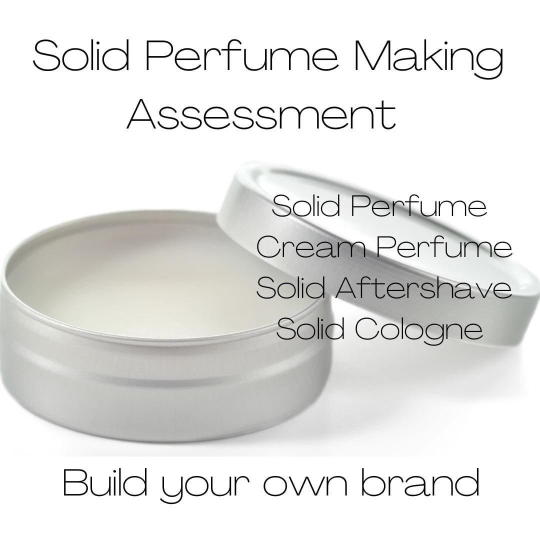 Solid Perfume Making Assessment Wellness Collection
