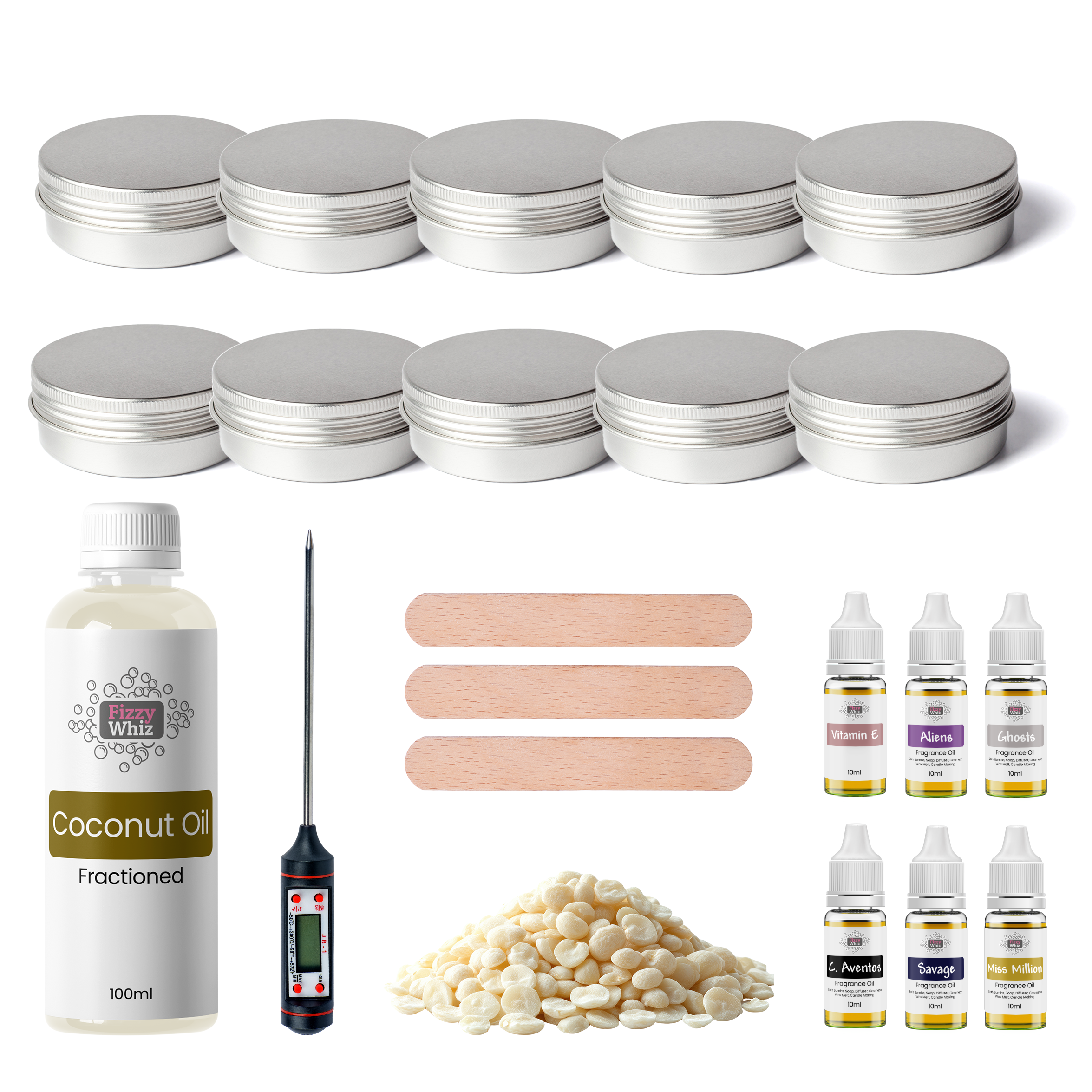 Solid Perfume Making Kit