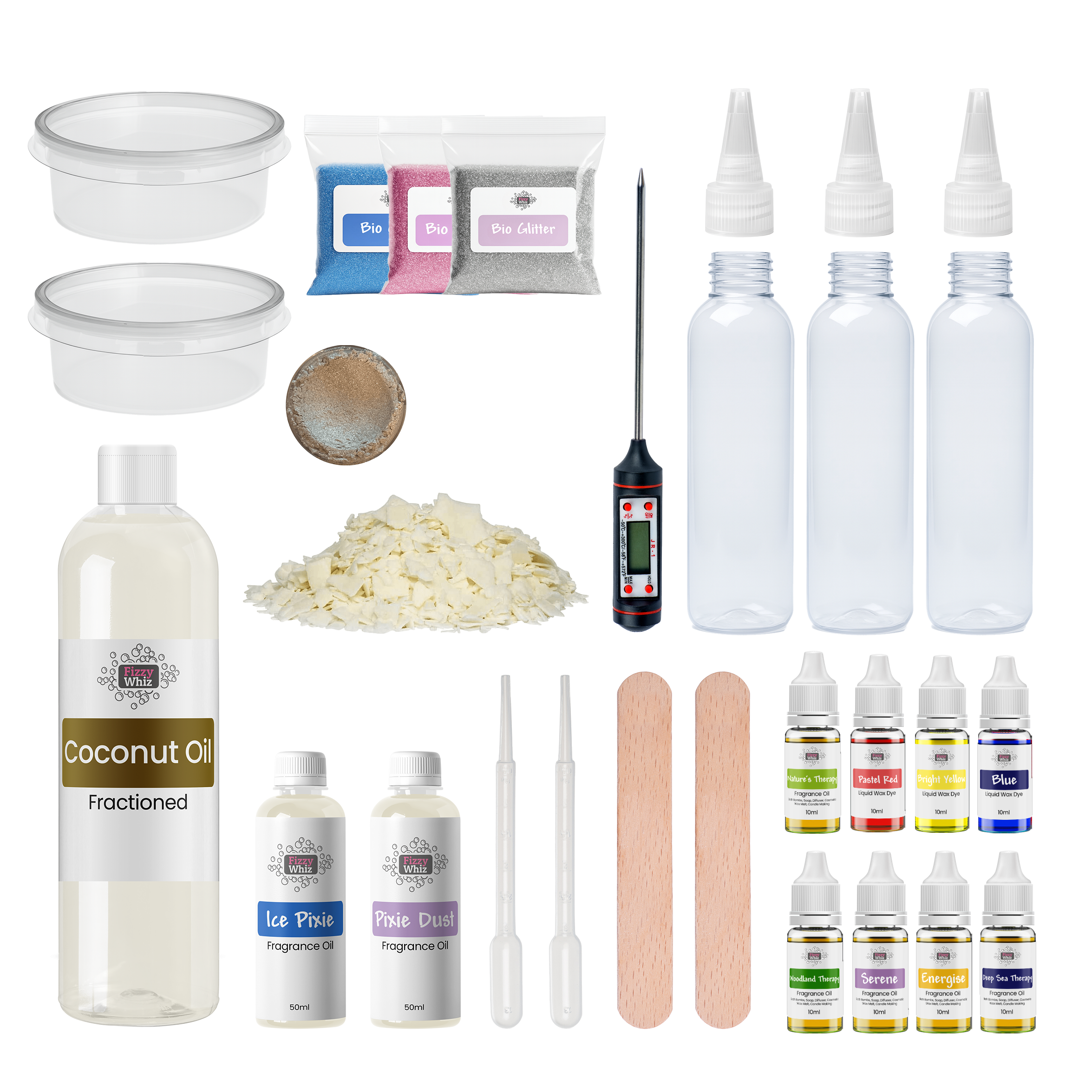 The Experimenter Wax Melt Making Kit ( Squeezy & Scoopable Wax )